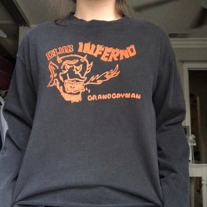 Brandy Melville Camilla Club Inferno Top